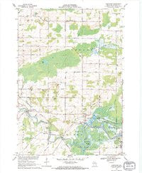 Northport Wisconsin Historical topographic map, 1:24000 scale, 7.5 X 7.5 Minute, Year 1969
