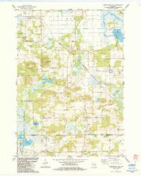 Observatory Hill Wisconsin Historical topographic map, 1:24000 scale, 7.5 X 7.5 Minute, Year 1984