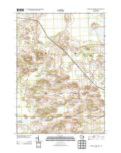 Observatory Hill Wisconsin Historical topographic map, 1:24000 scale, 7.5 X 7.5 Minute, Year 2013