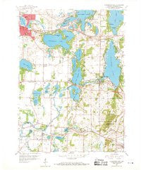 Oconomowoc East Wisconsin Historical topographic map, 1:24000 scale, 7.5 X 7.5 Minute, Year 1959
