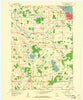 Oconomowoc West Wisconsin Historical topographic map, 1:24000 scale, 7.5 X 7.5 Minute, Year 1959