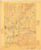 Oconomowoc Wisconsin Historical topographic map, 1:62500 scale, 15 X 15 Minute, Year 1892