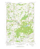 Oconto Falls Wisconsin Historical topographic map, 1:62500 scale, 15 X 15 Minute, Year 1956