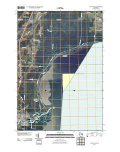 Oconto East Wisconsin Historical topographic map, 1:24000 scale, 7.5 X 7.5 Minute, Year 2010