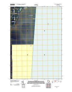 Oconto SE Wisconsin Historical topographic map, 1:24000 scale, 7.5 X 7.5 Minute, Year 2010