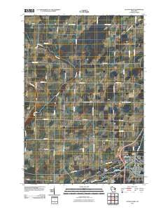 Oconto West Wisconsin Historical topographic map, 1:24000 scale, 7.5 X 7.5 Minute, Year 2010