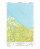 Odanah Wisconsin Historical topographic map, 1:62500 scale, 15 X 15 Minute, Year 1964