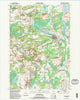 Ogdensburg Wisconsin Historical topographic map, 1:24000 scale, 7.5 X 7.5 Minute, Year 1992