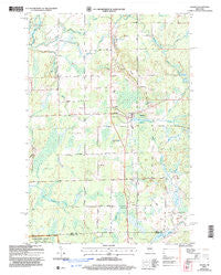 Ogema Wisconsin Historical topographic map, 1:24000 scale, 7.5 X 7.5 Minute, Year 2005