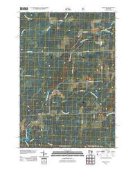 Ogema NW Wisconsin Historical topographic map, 1:24000 scale, 7.5 X 7.5 Minute, Year 2011