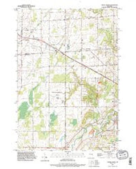 Oneida North Wisconsin Historical topographic map, 1:24000 scale, 7.5 X 7.5 Minute, Year 1992