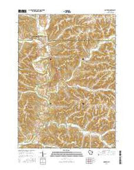 Ontario Wisconsin Current topographic map, 1:24000 scale, 7.5 X 7.5 Minute, Year 2016