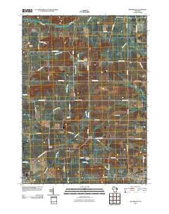Orfordville Wisconsin Historical topographic map, 1:24000 scale, 7.5 X 7.5 Minute, Year 2010