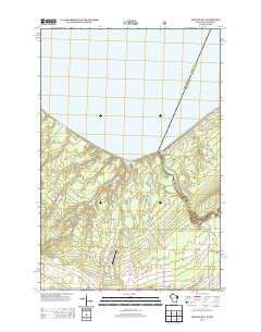 Oronto Bay Wisconsin Historical topographic map, 1:24000 scale, 7.5 X 7.5 Minute, Year 2013