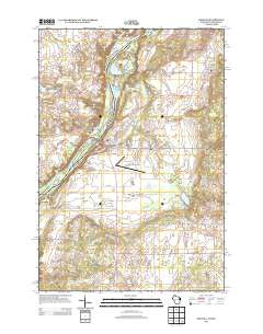 Osceola Wisconsin Historical topographic map, 1:24000 scale, 7.5 X 7.5 Minute, Year 2013