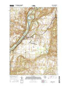 Osceola Wisconsin Current topographic map, 1:24000 scale, 7.5 X 7.5 Minute, Year 2015