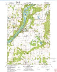 Osceola Wisconsin Historical topographic map, 1:24000 scale, 7.5 X 7.5 Minute, Year 1978