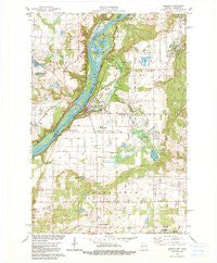 Osceola Wisconsin Historical topographic map, 1:24000 scale, 7.5 X 7.5 Minute, Year 1978