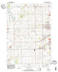 Oshkosh NE Wisconsin Historical topographic map, 1:24000 scale, 7.5 X 7.5 Minute, Year 1992