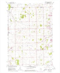 Oshkosh NE Wisconsin Historical topographic map, 1:24000 scale, 7.5 X 7.5 Minute, Year 1961