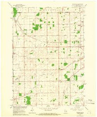 Oshkosh NE Wisconsin Historical topographic map, 1:24000 scale, 7.5 X 7.5 Minute, Year 1961