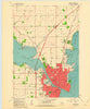 Oshkosh Wisconsin Historical topographic map, 1:24000 scale, 7.5 X 7.5 Minute, Year 1961