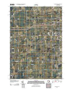 Oshkosh NE Wisconsin Historical topographic map, 1:24000 scale, 7.5 X 7.5 Minute, Year 2010
