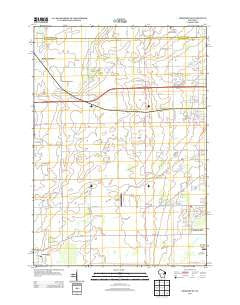 Oshkosh NE Wisconsin Historical topographic map, 1:24000 scale, 7.5 X 7.5 Minute, Year 2013