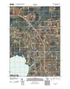 Oshkosh NW Wisconsin Historical topographic map, 1:24000 scale, 7.5 X 7.5 Minute, Year 2010
