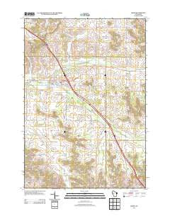 Osseo Wisconsin Historical topographic map, 1:24000 scale, 7.5 X 7.5 Minute, Year 2013