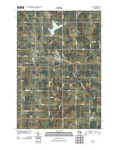 Owen Wisconsin Historical topographic map, 1:24000 scale, 7.5 X 7.5 Minute, Year 2010