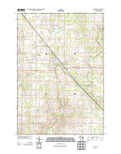 Owen Wisconsin Historical topographic map, 1:24000 scale, 7.5 X 7.5 Minute, Year 2013