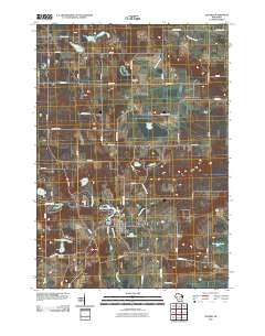 Oxford Wisconsin Historical topographic map, 1:24000 scale, 7.5 X 7.5 Minute, Year 2010