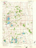 Paddock Lake Wisconsin Historical topographic map, 1:24000 scale, 7.5 X 7.5 Minute, Year 1959