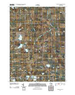 Paddock Lake Wisconsin Historical topographic map, 1:24000 scale, 7.5 X 7.5 Minute, Year 2010