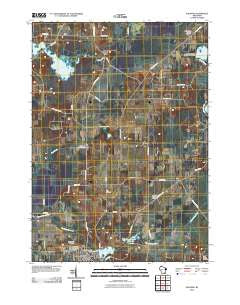 Palmyra Wisconsin Historical topographic map, 1:24000 scale, 7.5 X 7.5 Minute, Year 2010