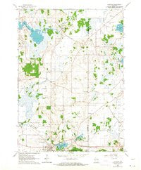 Palmyra Wisconsin Historical topographic map, 1:24000 scale, 7.5 X 7.5 Minute, Year 1960