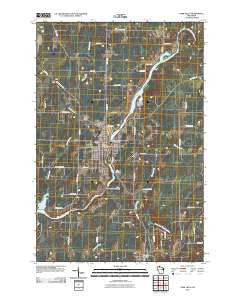 Park Falls Wisconsin Historical topographic map, 1:24000 scale, 7.5 X 7.5 Minute, Year 2010
