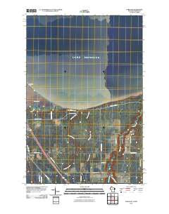 Parkland Wisconsin Historical topographic map, 1:24000 scale, 7.5 X 7.5 Minute, Year 2010
