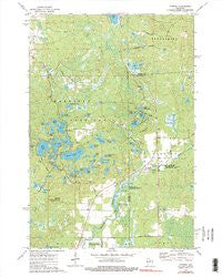 Parrish Wisconsin Historical topographic map, 1:24000 scale, 7.5 X 7.5 Minute, Year 1973