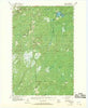 Patzau Wisconsin Historical topographic map, 1:62500 scale, 15 X 15 Minute, Year 1955