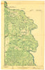 Pembine Wisconsin Historical topographic map, 1:48000 scale, 15 X 15 Minute, Year 1947