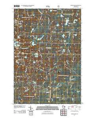 Perkinstown Wisconsin Historical topographic map, 1:24000 scale, 7.5 X 7.5 Minute, Year 2011