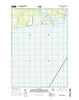 Peshtigo Harbor Wisconsin Current topographic map, 1:24000 scale, 7.5 X 7.5 Minute, Year 2015