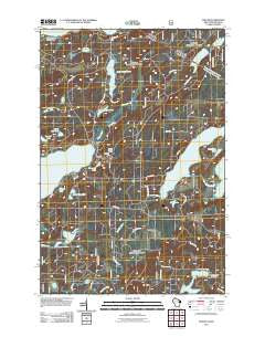 Phelps Wisconsin Historical topographic map, 1:24000 scale, 7.5 X 7.5 Minute, Year 2011