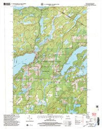 Phelps Wisconsin Historical topographic map, 1:24000 scale, 7.5 X 7.5 Minute, Year 1999