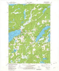 Phelps Wisconsin Historical topographic map, 1:24000 scale, 7.5 X 7.5 Minute, Year 1981