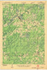 Philliips Wisconsin Historical topographic map, 1:48000 scale, 15 X 15 Minute, Year 1943
