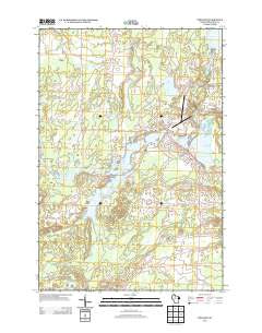 Phillips Wisconsin Historical topographic map, 1:24000 scale, 7.5 X 7.5 Minute, Year 2013