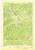 Phillips Wisconsin Historical topographic map, 1:48000 scale, 15 X 15 Minute, Year 1943